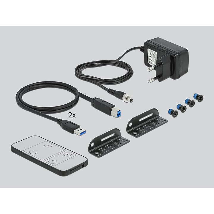 DeLOCK HDMI KVM Switch mit USB 3.0 und Audio