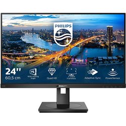 Philips B Line 245B1/00 LED display 60,5 cm (23.8") 2560 x 1440 pixels Quad HD Noir