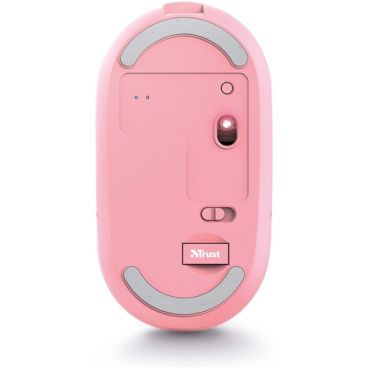 Trust Puck Rechargeable Wireless Mouse Pink