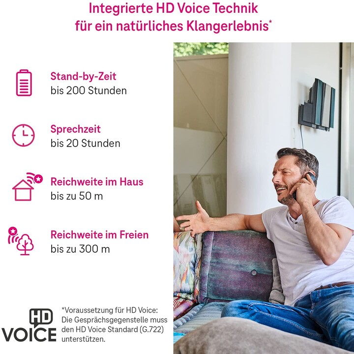 Telekom Speedphone 52 Nero