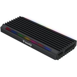 Externes GehäusefürSSD M.2 NVMe TooQ TQE-2222B/ USB 3.1 Gen2/ Schraubenlos