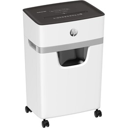 Distruggi documenti HP OneShred 10MC (livello di sicurezza 5, microtaglio 2x15 mm, fino a 10 fogli 10 g/m², 55 dB)