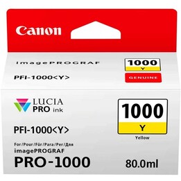 Cartouche d'origine Canon PFI-1000 Jaune