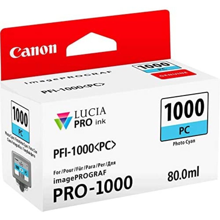 Original Canon Patrone PFI-1000 Blau