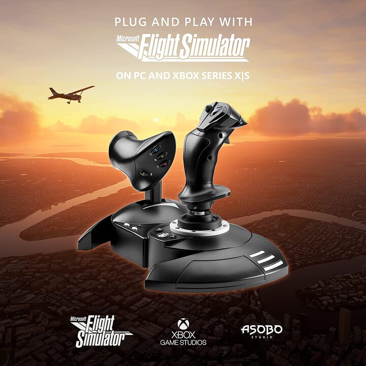 Thrustmaster T-Flight Hotas One Joystick 12 pulsanti cablati - per PC, XBOX ONE