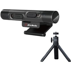 AVerMedia PW313D Webcam 5 MP 2592 x 1944 Pixel USB 2.0 Schwarz