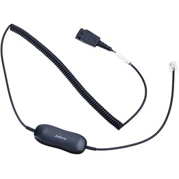 Cabo de fone de ouvido Jabra GN1216 RJ-9 (M) para desconexão rápida 2m
