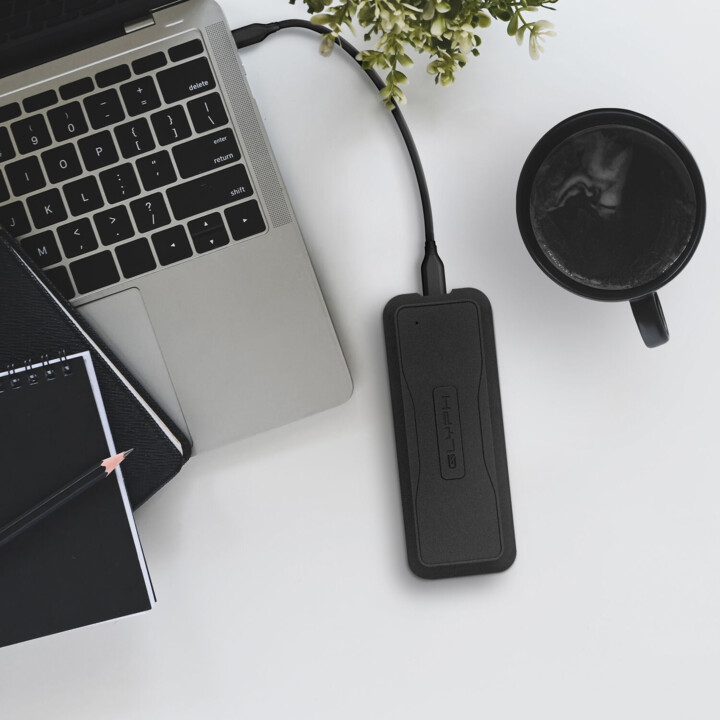 Atom EV SSD, 4 TB, USB-C (3.2, Gen 2), USB 3.0, compatibile con Thunderbolt 3