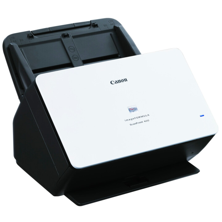 Canon ScanFront 400 Netzwerk-Scanner (A4, 600 x 600 dpi, 45 Seiten/Min., Farbtiefe 8/24 Bit (grau/farbig), Duplex)