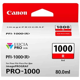 Cartouche d'origine Canon PFI-1000 Rouge