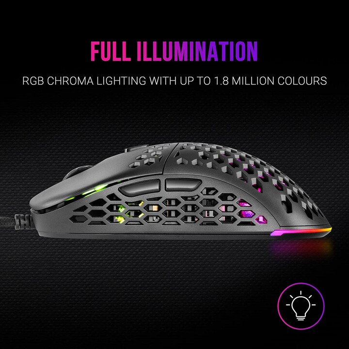 Mouse da gioco Mars Gaming MM55 / Fino a 12800 DPI