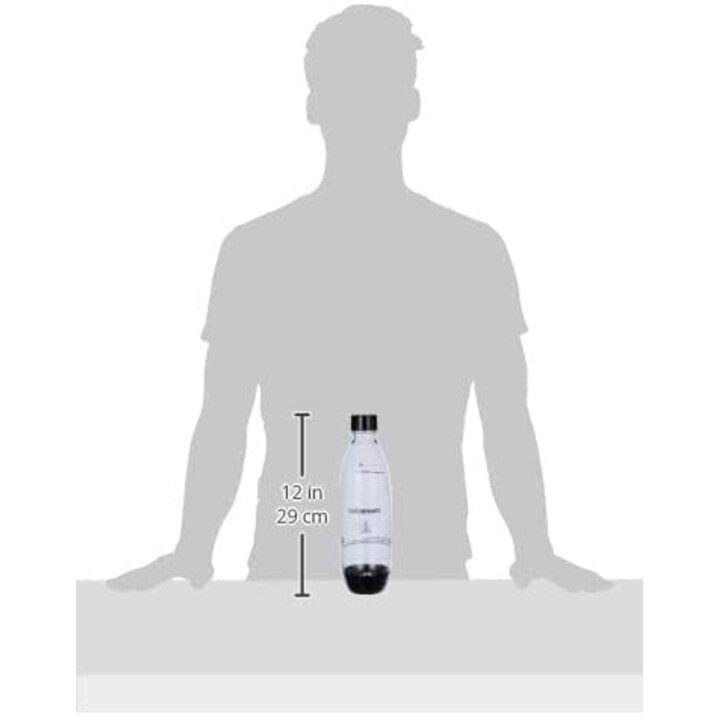 SodaStream 1741260410 Garrafa de bebida carbonatada consumível e acessório do carbonatador