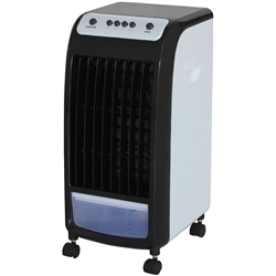 Ar condicionado portátil Ravanson KR-1011 4 L 75 W Preto, Prata, Branco