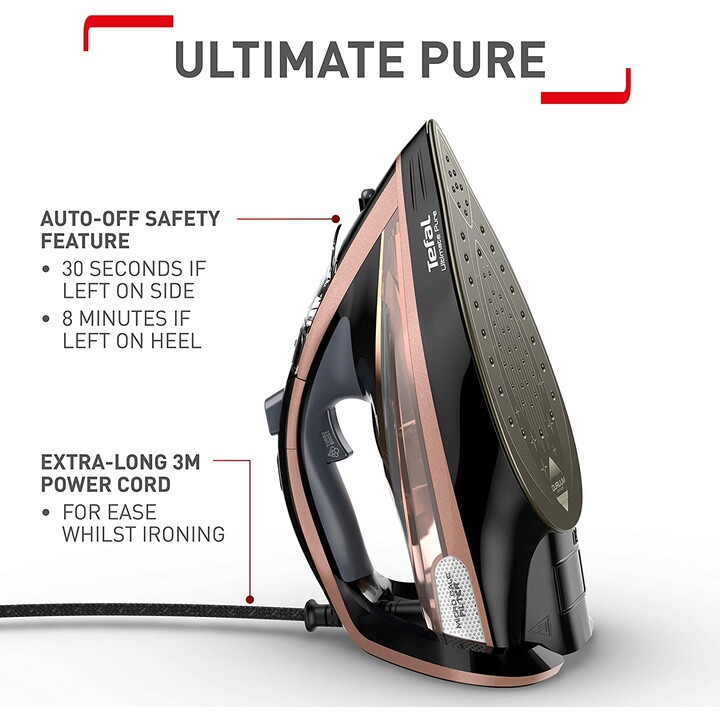 Fer à vapeur TEFAL FV 9845 Ultimate Pure 3200W