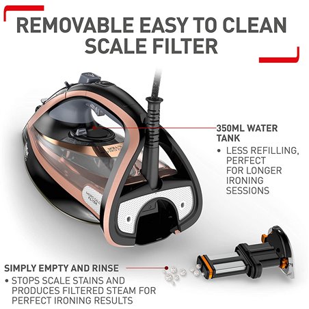 Tefal FV9845E0 Bügeleisen Durilium AirGlide Autoclean soleplate 3200 W