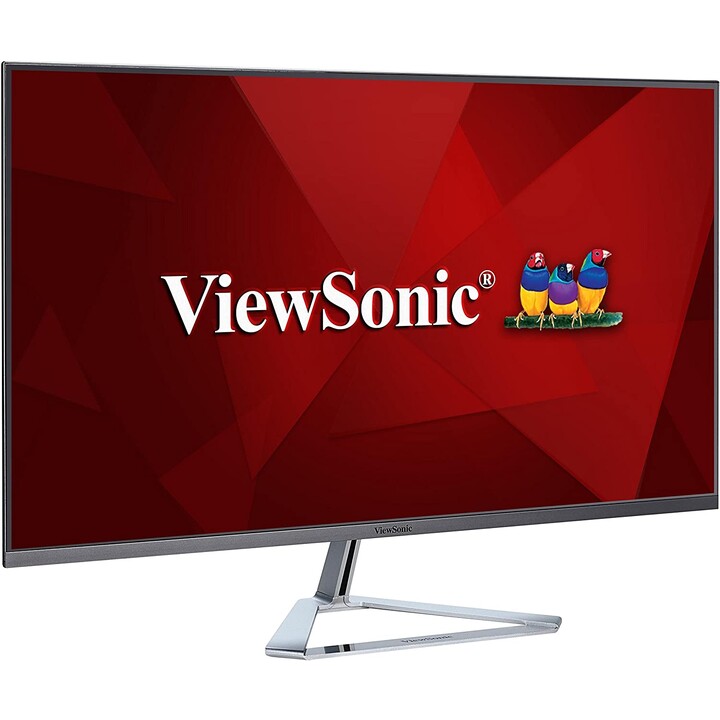 Monitor LED ViewSonic VX3276-2K-MHD-2 (32") de 81,3 cm (WQHD, 2560x1440, 250 cd/m², 4ms, IPS, DisplayPort, HDMI)