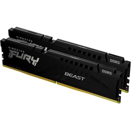 KINGSTON DDR5 16GB 5200MT/s CL38 FURY Bestia Nero Kit di 2