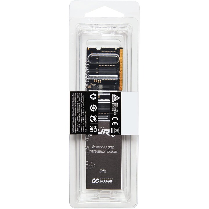 Kingston Technology FURY Impact Memory Module 16GB 1 x 16GB DDR5 4800MHz