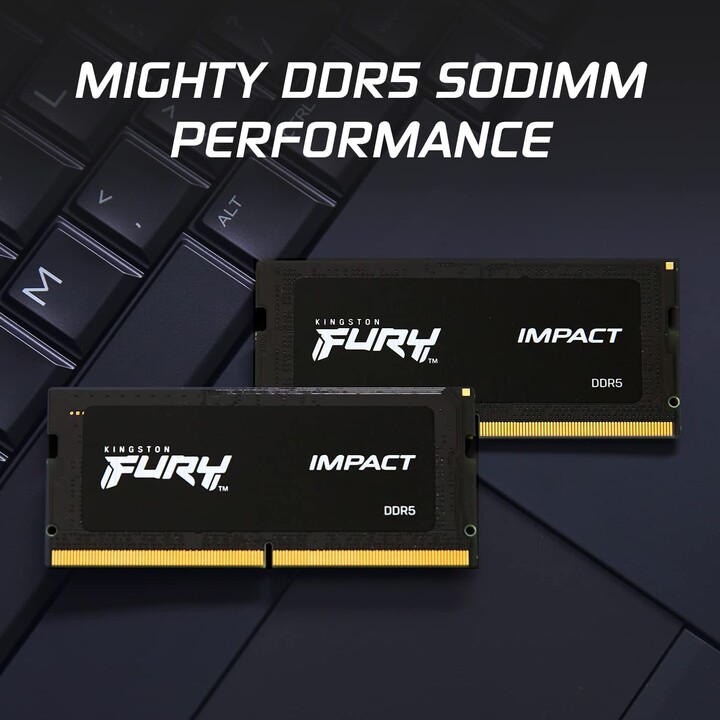 Kingston Technology FURY Modulo di memoria a impatto 64GB 2 x 32GB DDR5 4800 MHz