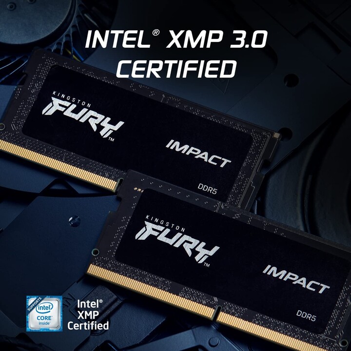 Kingston Technology FURY Modulo di memoria a impatto 64GB 2 x 32GB DDR5 4800 MHz