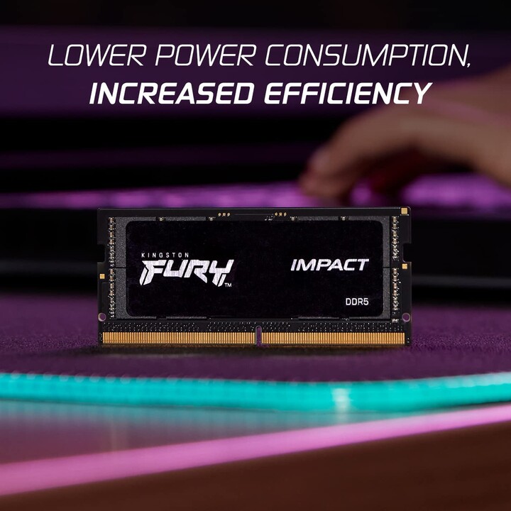 Kingston Technology FURY Modulo di memoria a impatto 64GB 2 x 32GB DDR5 4800 MHz