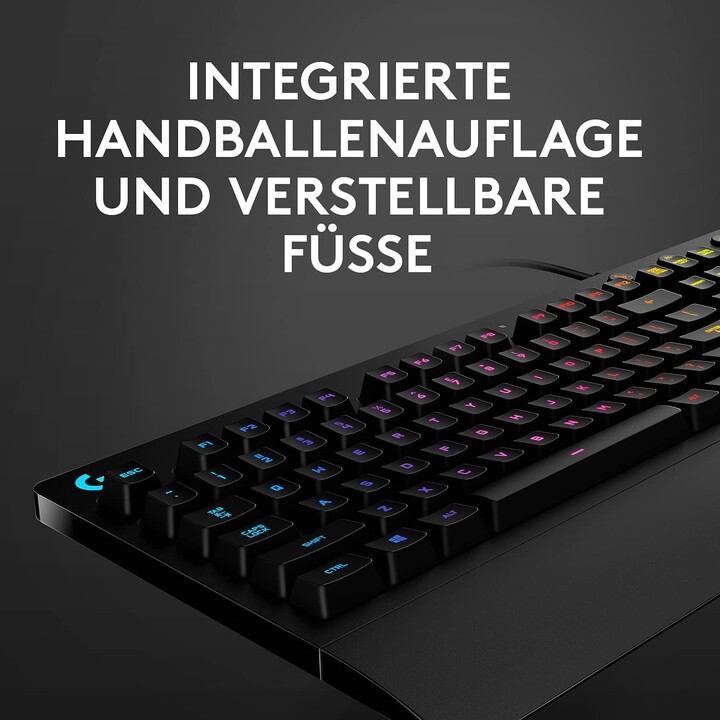 Logitech G213 Prodigy RGB Gaming Keyboard (Just the thing for working and playing)