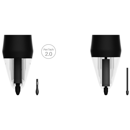 HUION Kamvas Pro 16 4K Pen Tablet 5080 Lines Per Inch 345.60 x 194.40mm USB-C Dark Gray