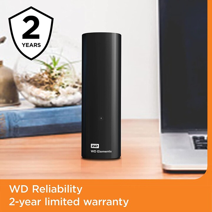 HDD esterno WD 3.5 18TB Elements Desktop WDBWLG0180HBK-EESN