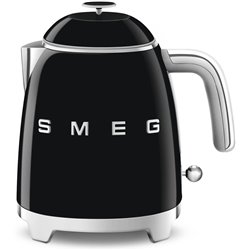 SMEG WASSERKOCHER MINI 50´STIL SCHWARZ KLF05BLEU