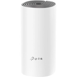 TP-LINK DECO E4 (1-pack) Dual band (2.4 GHz / 5 GHz) Wi-Fi 5 (802.11ac) White, Gray Internal