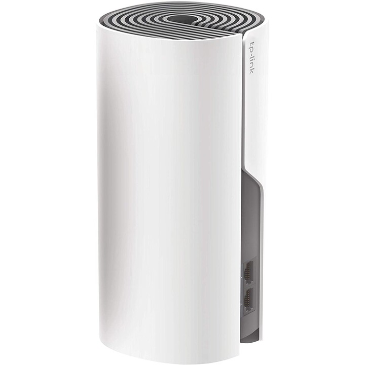 TP-LINK DECO E4 (1-pack) Doble banda (2,4 GHz / 5 GHz) Wi-Fi 5 (802.11ac) Blanco, Gris Interno