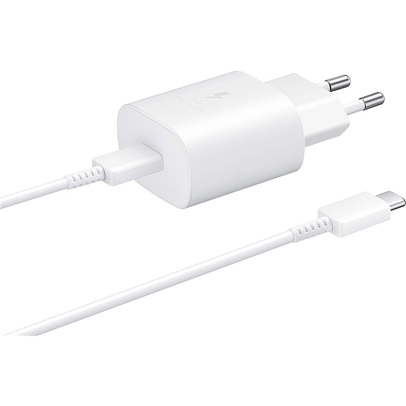 Wall Charger Samsung EP-TA800XWEGWW/ 1 USB-C + USB-C Cable/ 3A
