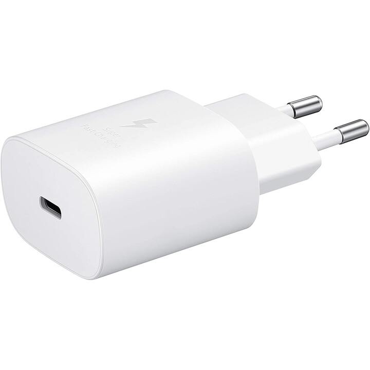 Caricabatterie da parete Samsung EP-TA800XWEGWW/ 1 cavo USB-C + USB-C/ 3A