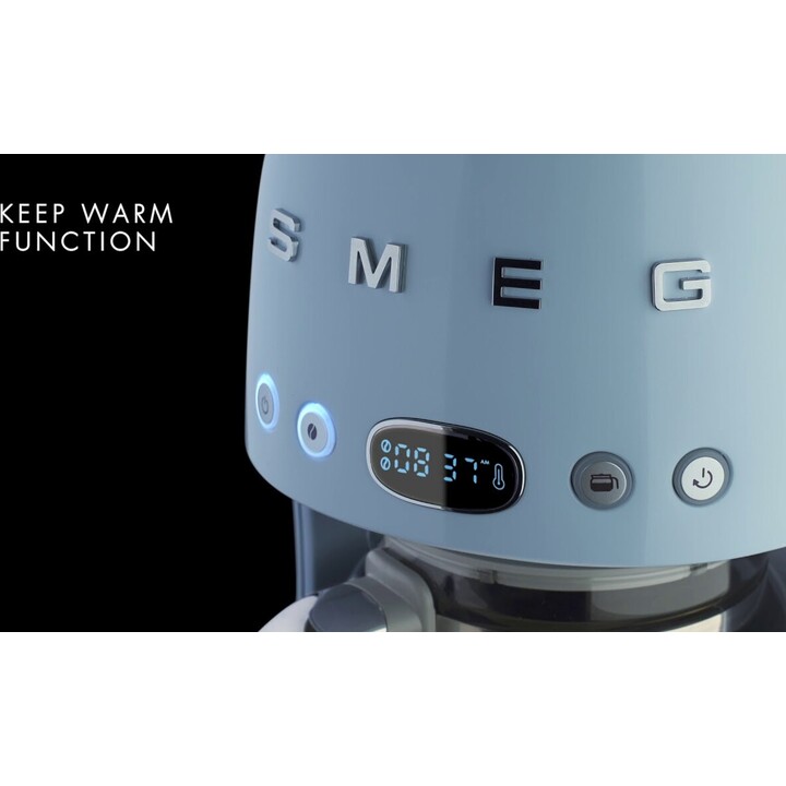 SMEG DRIP COFFEE MAKER 50´STYLE BLACK DCF02BLEU