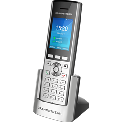 Grandstream Networks WP820 téléphone fixe Noir, Argent 2 lignes LCD Wifi