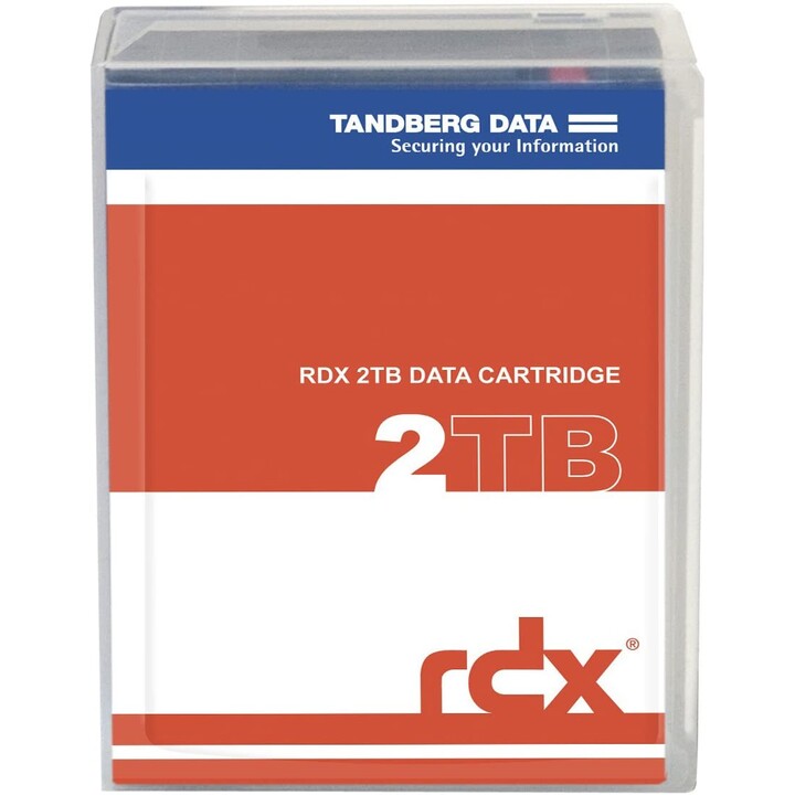 Tandberg RDX QuikStor - Cartucho RDX HDD x 1 - 2 TB - Medio de almacenamiento (8731-RDX)