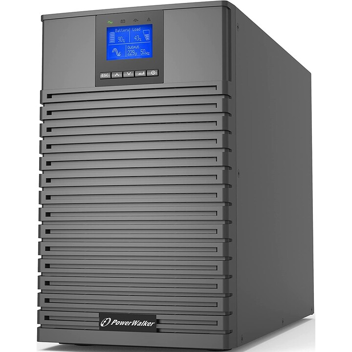 PowerWalker VFI 3000 ICT IoT Double conversion (online) 3 kVA 3000 W 9 AC outlets