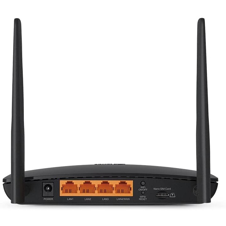 TP-LINK Archer MR200 WLAN-Router Schnelles Ethernet Dual-Band (2,4 GHz/5 GHz) 4G Schwarz