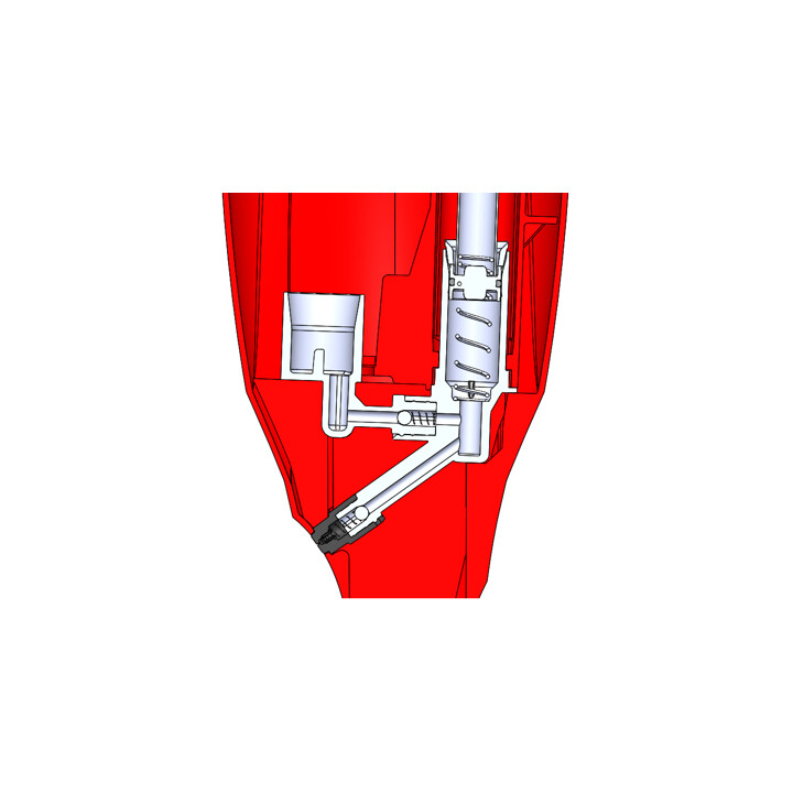 Vileda 1.2 Spray Max Cabezal de fregona Rojo, Blanco