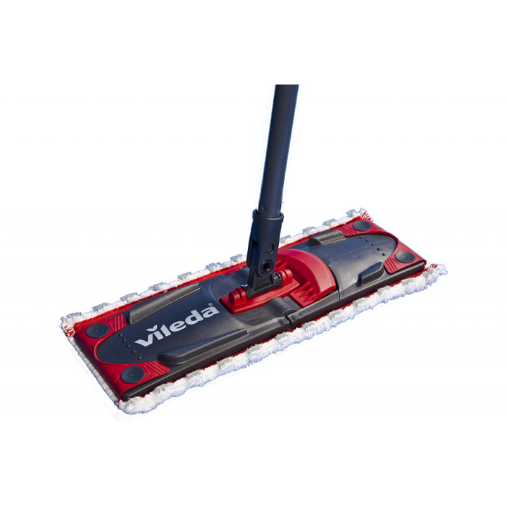 Vileda Ultramax Mop fregona Fibra Húmedo Negro, Rojo