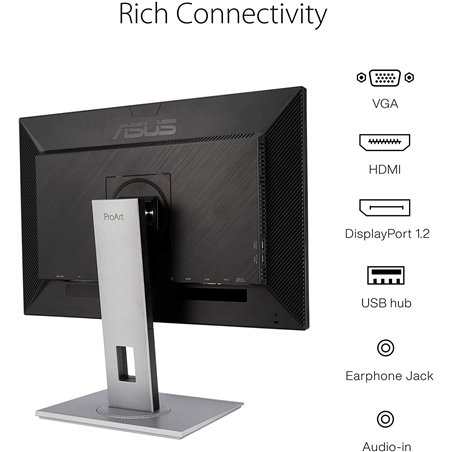 Asus ProArt Display PA248QV 24.1&#39; Professional Monitor/ WUXGA/ Multimedia/ Black