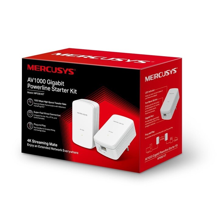 Mercusys Kit 2X Plc Av1000 Network Adapter