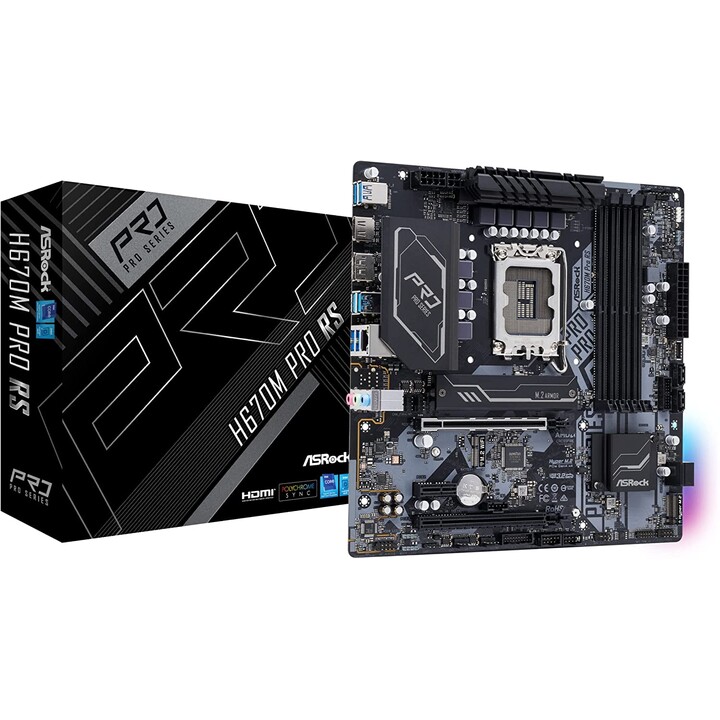 ASROCK H670M PRO RS (1700)