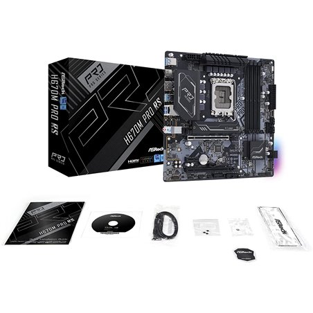 ASROCK H670M PRO RS (1700)