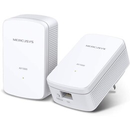 ADAPTADOR RED MERCUSYS KIT 2X PLC AV1000