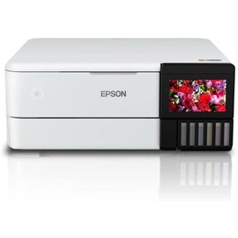 Wiederaufladbare Multifunktionsfarbe Epson Ecotank ET-8500 WiFi / Duplex / Weiß