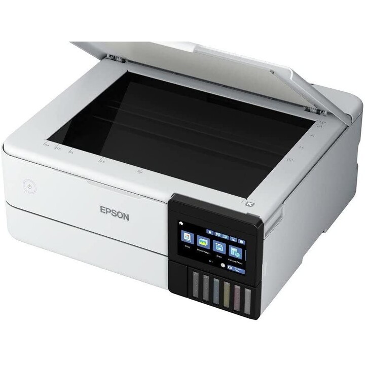 Multifunzione ricaricabile a colori Epson Ecotank ET-8500 WiFi / Duplex / Bianco