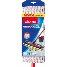 Vileda Ultramax XL Mop Wet Microfiber Red, White