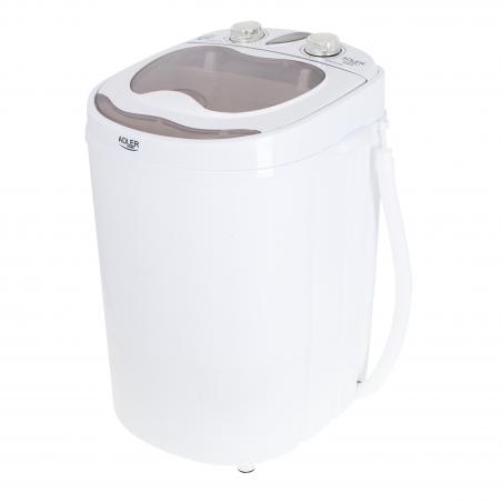 Adler AD 8055 lavadora Carga superior 3 kg Crema de color, Blanco - Imagen 6
