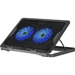 Soporte de refrigeración para portátiles DEFENDER NS-503 15,6"-17" 2W 2xUSB